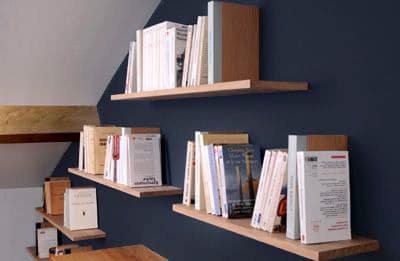 Etagere invisible - Etagere livre invisible