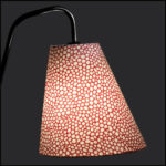 Abat-jour de lampadaire design année 50 60.